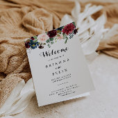 秋の素朴ブルゴーニュの書結婚道 プログラム