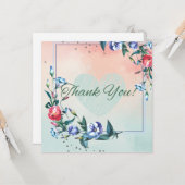 秋の素朴ブルゴーニュ書道フラットズ結婚P カード (正面/裏面インサイチュ)