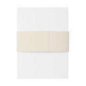 秋の素朴ミニマル結婚リスト 招待状ベリーバンド (裏面例)