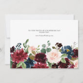 秋の素朴墨書駆け落ち 案内状 (裏面)