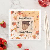 秋の素朴季節をテーマにした赤ちゃんシャワーパーティー (インサイチュ)