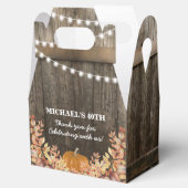 秋の素朴秋カボチャありがとうお気に入りボックス フェイバーボックス (オープン)