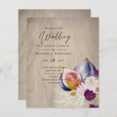 秋の素朴秋カボチャのイチジクの花結婚の数 (正面/裏面)