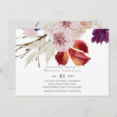 秋の素朴秋カボチャのイチジクの花結婚の数 (正面/裏面)