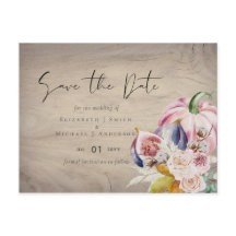 秋の素朴秋カボチャのイチジクの花結婚の数