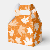 秋の素朴紅葉パターンありがとう フェイバーボックス (裏面サイド)