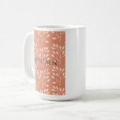 秋の素朴静かな平和I Mag コーヒーマグカップ (正面左)