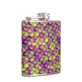 秋の紫と緑はかりで測 フラスク (右)