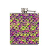 秋の紫と緑はかりで測 フラスク (裏面)