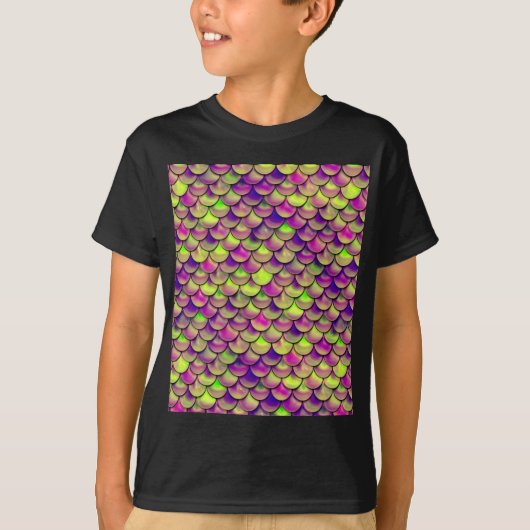 秋の紫と緑はかりで測 Tシャツ (正面)