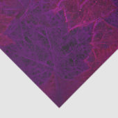 秋の紫ピンクネオンダークメープル葉 薄葉紙 (詳細)