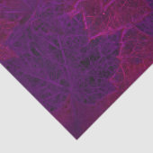 秋の紫ピンクネオンダークメープル葉 薄葉紙 (詳細)