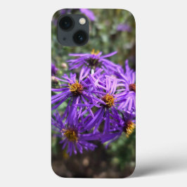 秋の紫色の輝き iPhone 13ケース