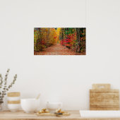 秋の経路、プリント ポスター (キッチン)