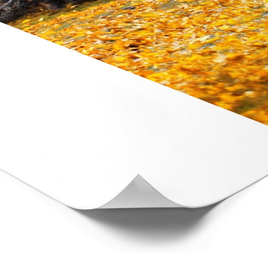 秋の経路 ポスター (角)