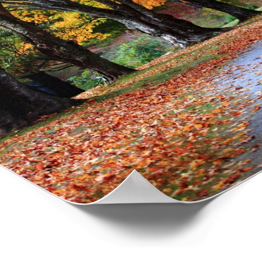 秋の経路 ポスター (角)