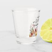 秋の結婚式の好意で一発する ショットグラス (左)