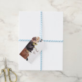 秋の結婚式はっきりしたグラムフラワーズモダンフローラ ギフトタグ (より糸付き)