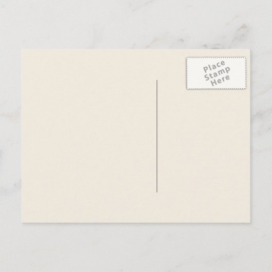 秋の結婚式オ離れークの日付ポストカードの保存 案内ポストカード (裏面)