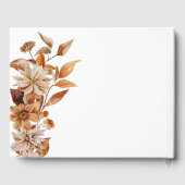 秋の結婚式ゲストブック ゲストブック (裏面)