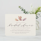 秋の結婚式シャワーの招待 案内状 (スタンド正面)