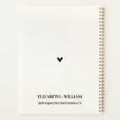 秋の結婚式チェックリストプランナー プランナー手帳 (裏面)