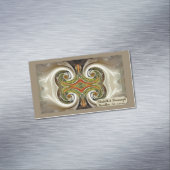 「秋の結婚式テーブル好み」名刺マグネット マグネット名刺 (インサイチュ)