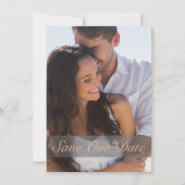 秋の結婚式フォト(昆虫)オオカバマダラ、モナーク蝶 セーブザデート (正面)