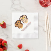 秋の結婚式フール 縁ありカクテルナプキン (インサイチュ)