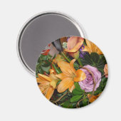 秋の結婚式ブーケ マグネット (正面/裏面)