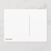 秋の結婚式招待状RSVP秋結婚の インビテーションポストカード (裏面)