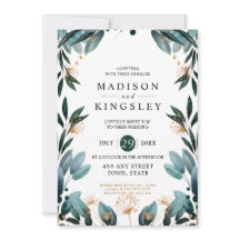 秋の結婚式🍂深いブルーフローラエレガント💙