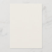 秋の結婚式秋梅シンプルエレガント メニュー (裏面)