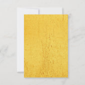 秋の結婚式紅葉ゴールデンアートラスティック 招待状 (裏面)