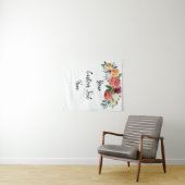 秋の結婚式背景、披露宴フォトブース タペストリー (インサイチュ(横))