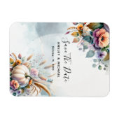 秋の結婚式 マグネット (横)