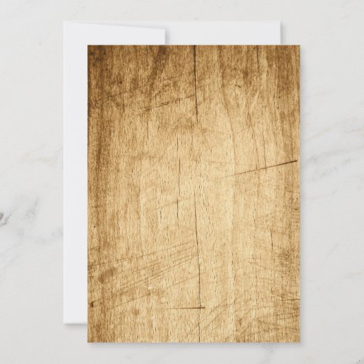 秋の結婚式 招待状 (裏面)