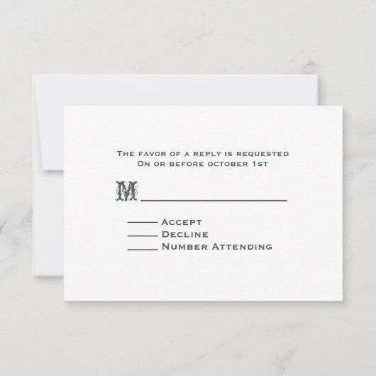 秋の結婚式RSVP: ヒマワリのメーソンジャー/Barnwood 出欠カード (裏面)