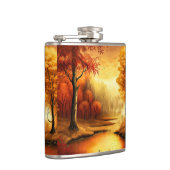 秋の絵を描風景2 フラスク (右)