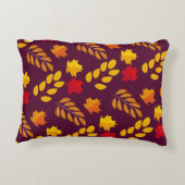 秋の絵柄枕 アクセントクッション (裏面)