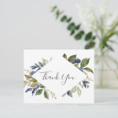 秋の緑ありがとうポストカード ポストカード (スタンド正面)