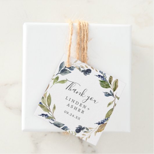 秋の緑ありがとう フェイバータグ (インサイチュ)