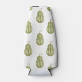 秋の緑の瓜 ボトルクーラー (正面)