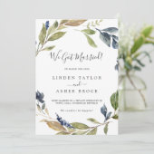 秋の緑の駆け落ち宣言 案内状 (スタンド正面)