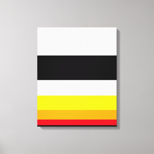 秋の線 キャンバスプリント (正面)