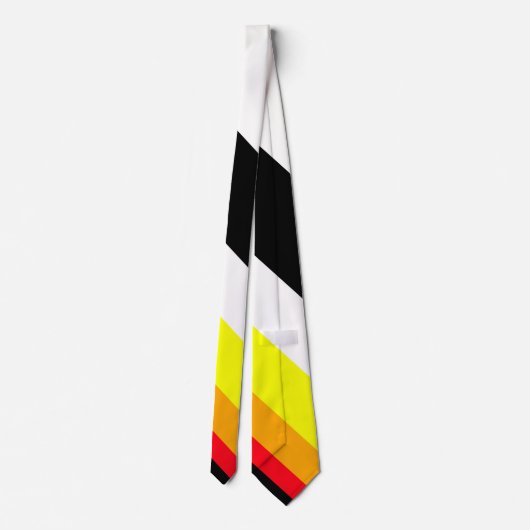 秋の線 ネクタイ (裏面)