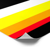 秋の線 ポスター (角)