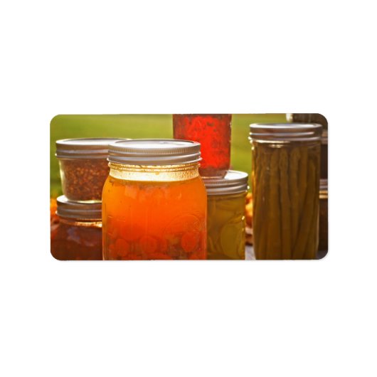 秋の缶詰 ラベル (正面)