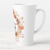 秋の美しいコーヒーマグ カフェラテマグ (右)