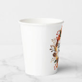 秋の美しいコーヒーマグ 紙コップ (右)